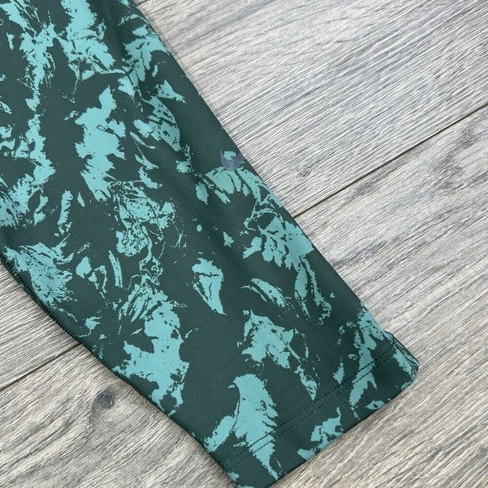 Nike Leggings Womens Vintage Green Speckled‎ High Waisted 7/8 Printed Small NWT - Picture 7 of 10